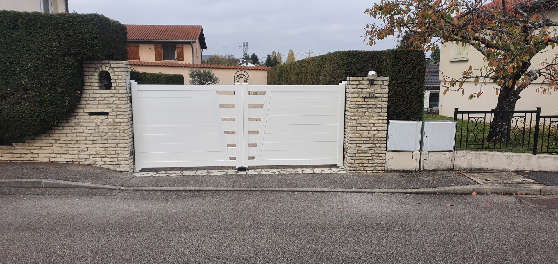 Portail aluminium